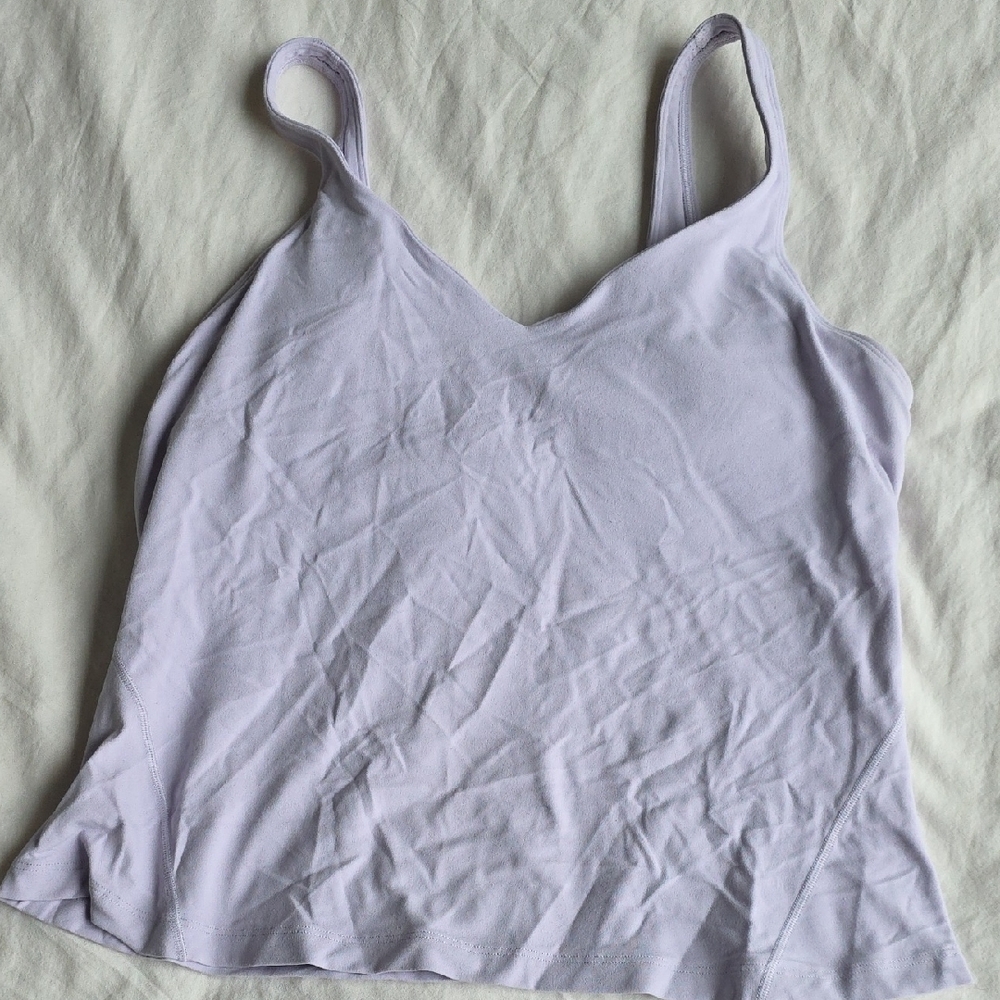 lululemon athletica Light Purple Align Hip Lenth Top